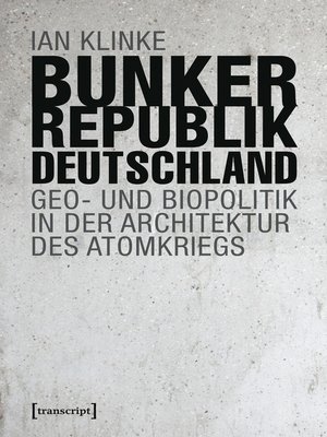 cover image of Bunkerrepublik Deutschland